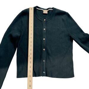 Hugo Boss Ribbed Cardigan Size Small Business Casual Office